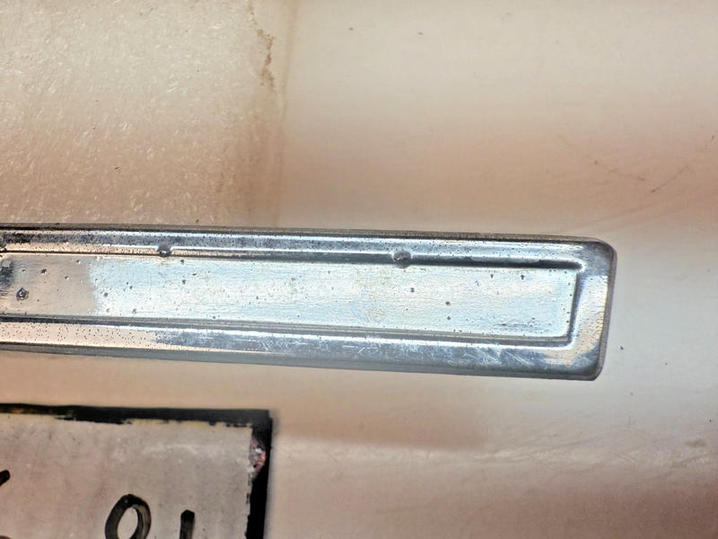 OEM 1960 Chevrolet Impala #4 Right Front Fender Chrome Molding Trim Louver E6-81