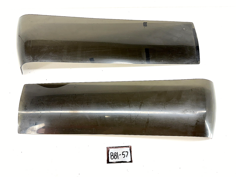 USED 1987 - 1993 Mustang GT Styling Blackout Smoke RR Taillight Covers B81