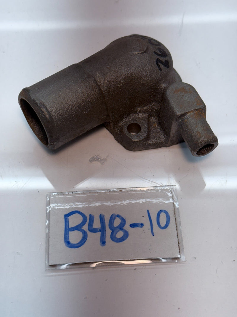 NOS 1968-1979 Ford 240 300 302 460 V8 26041 Engine Coolant Water Outlet B48-10
