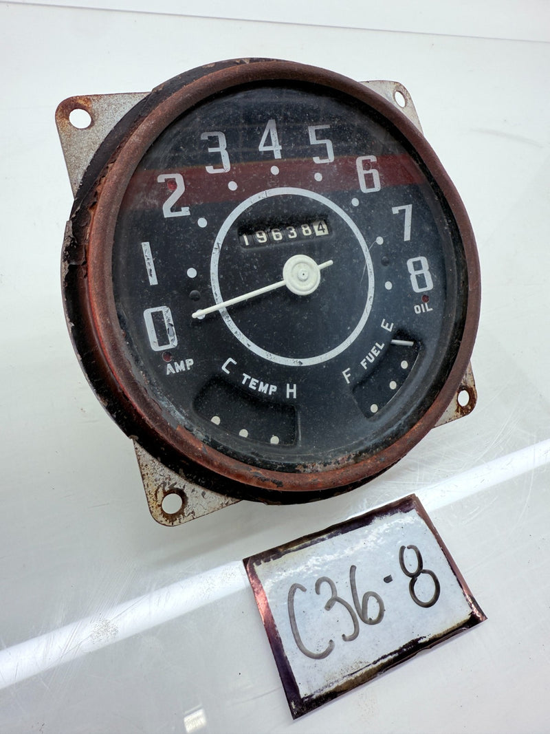 OEM 1956 1957 Willys Jeep CJ5 CJ6 Speedometer Gauges Cluster CJ 80mph C36-8