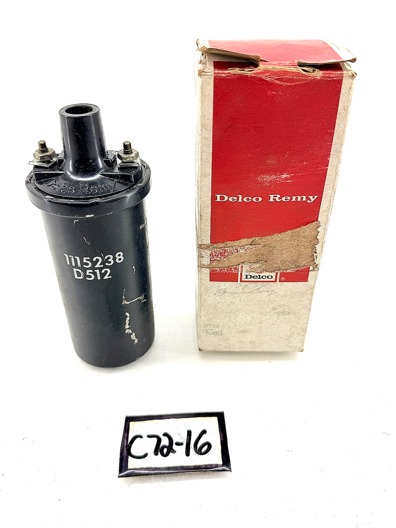 NOS 1964 - 1974 Chevrolet Corvette Camaro Chevelle Ignition Coil 1115238 C72-16