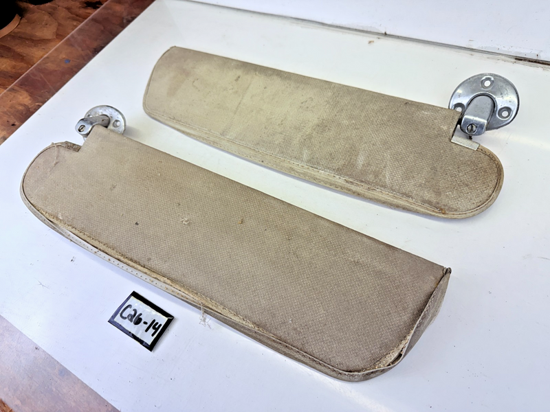 OEM 1967 1968 1969 CHEVY CAMARO PONTIAC FIREBIRD SUN VISORS GM #5716816 C26-14