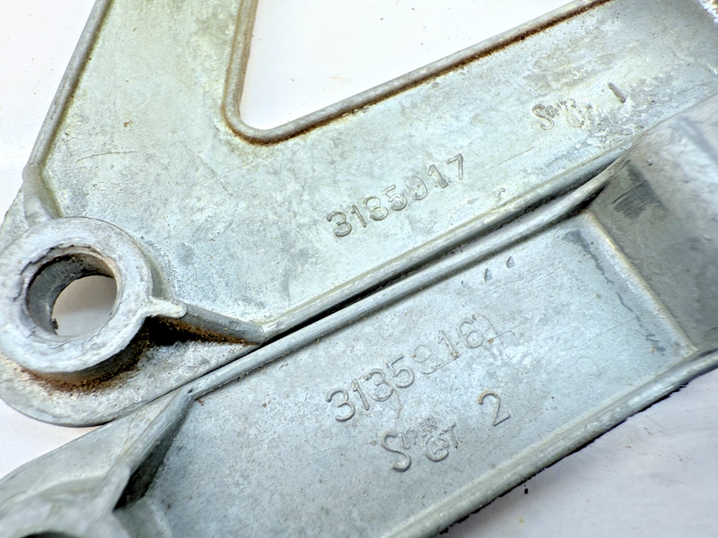 NOS Delco Harrison 1955 - 56 Chevy Bel Air Pair Heater Lever Temp Control B72-7