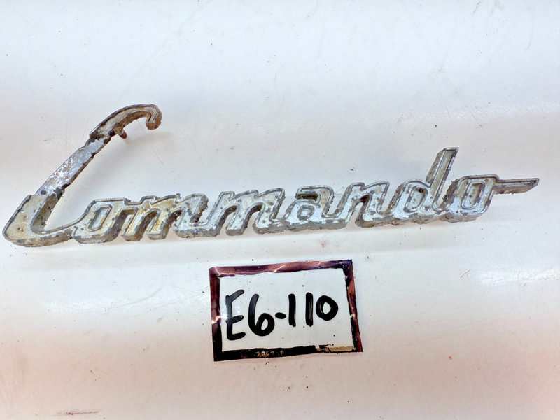 OEM 1967 - 1971  Jeepster Commando Emblem 973347 JEEP 1968 1969 1970 E6-110