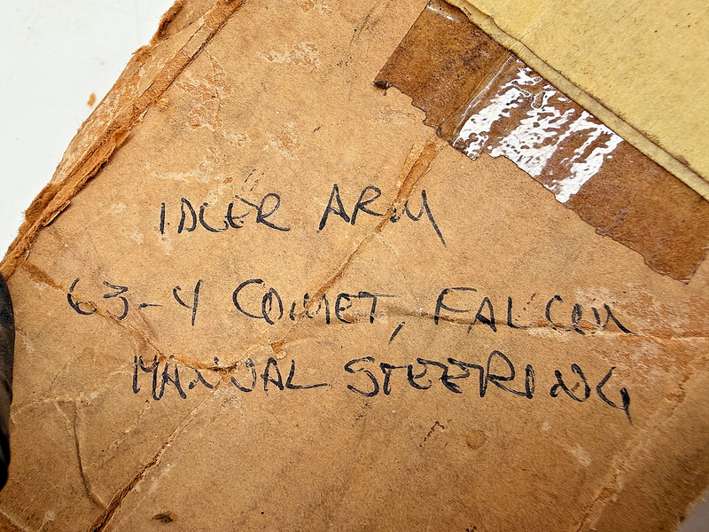 NOS 1963 1964 FORD FALCON COMET V8 POWER STEERING IDLER ARM C3DA-3B452-H C18-55