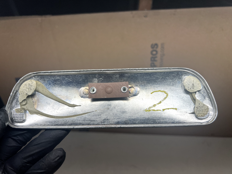 OEM Rear View Mirror 1958-66 Impala Chevelle Caprice Nova Corvette Malibu B24-2