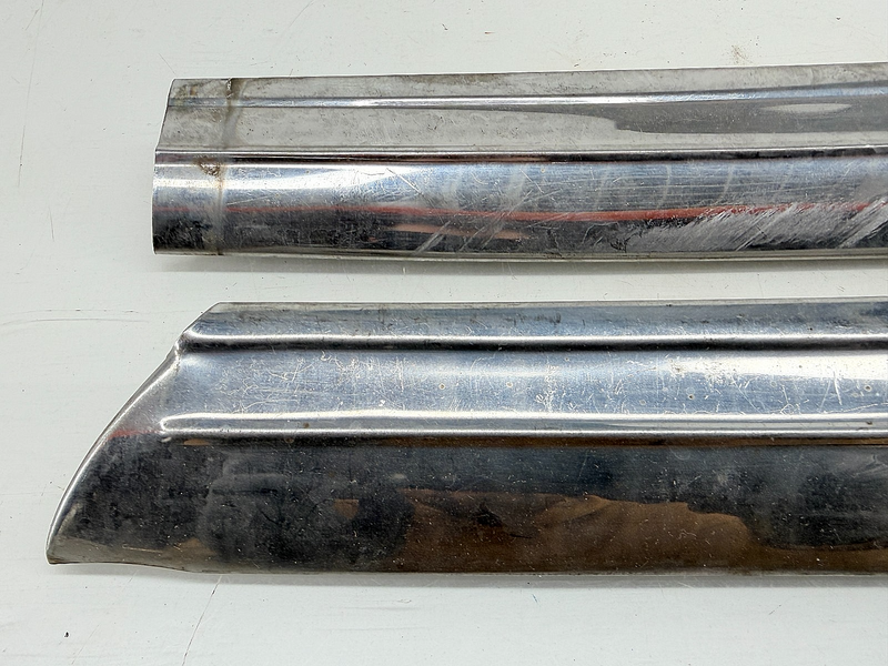 OEM 1963 1964 1965 Ford Falcon Mercury Comet Windshield Top Header Molding Pair