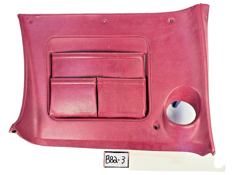 OEM 1969 - 1976 C3 Corvettes RIGHT Lower Dash Panel Pad & Map Pocket B82-3