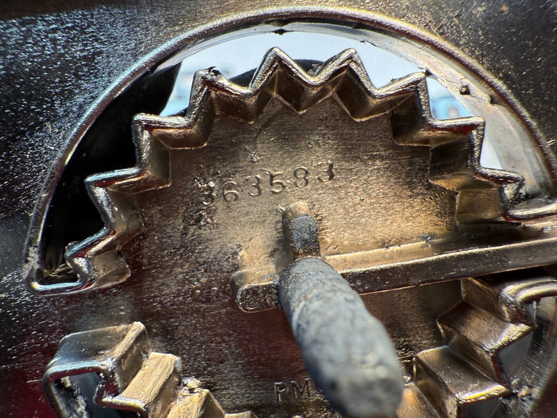 OEM 70s - 80s CHEVY Truck Sport Van 10 Emblem Badge 363583 Metal Chrome B32-72