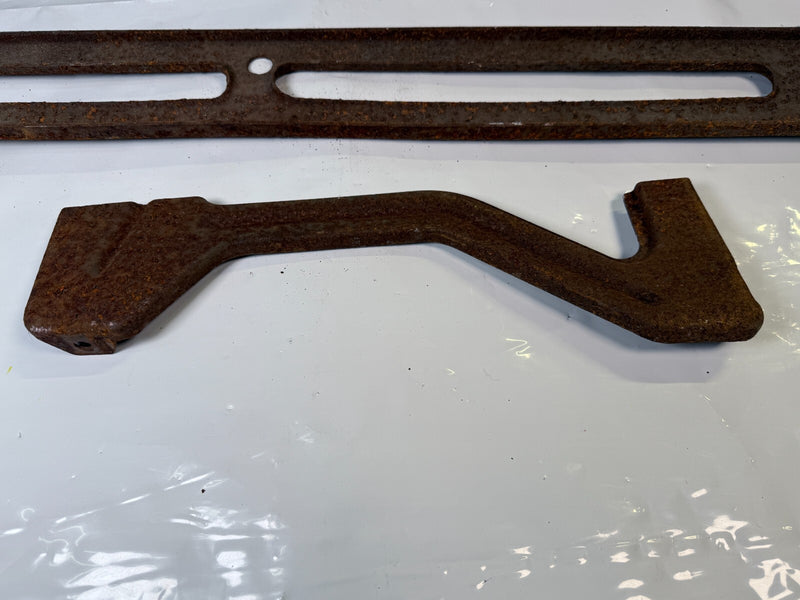 OEM 1978-81 CAMARO HOOD LATCH SUPPORT BRACKET & Bumper Brace 78 79 80 81 U3B-8