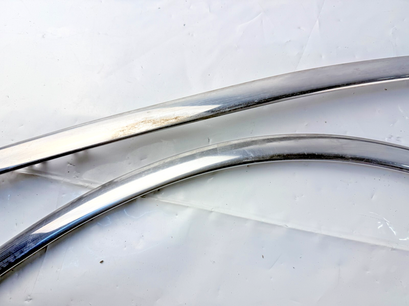 OEM 1959 1960 IMPALA PAIR LOWER WINDSHIELD TRIM MOULDINGS EL CAMINO S1-45