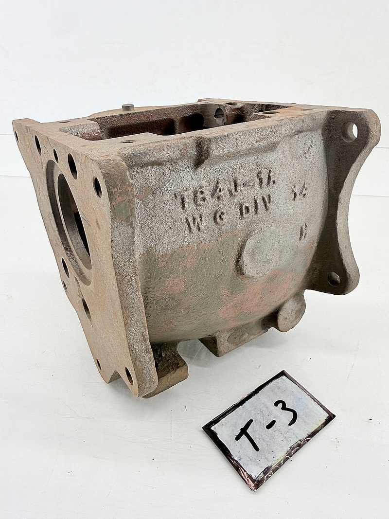 Original Ford GPW Jeep Willys MB T84 Transmission Housing T84J-1A Date H245D T-3