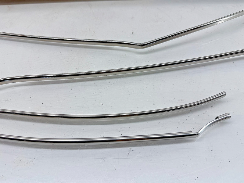 NOS 1968 1969 Fairlane 500 Torino DOOR EDGE GUARDS KIT 4DR C80Z-5420910-A B41-17