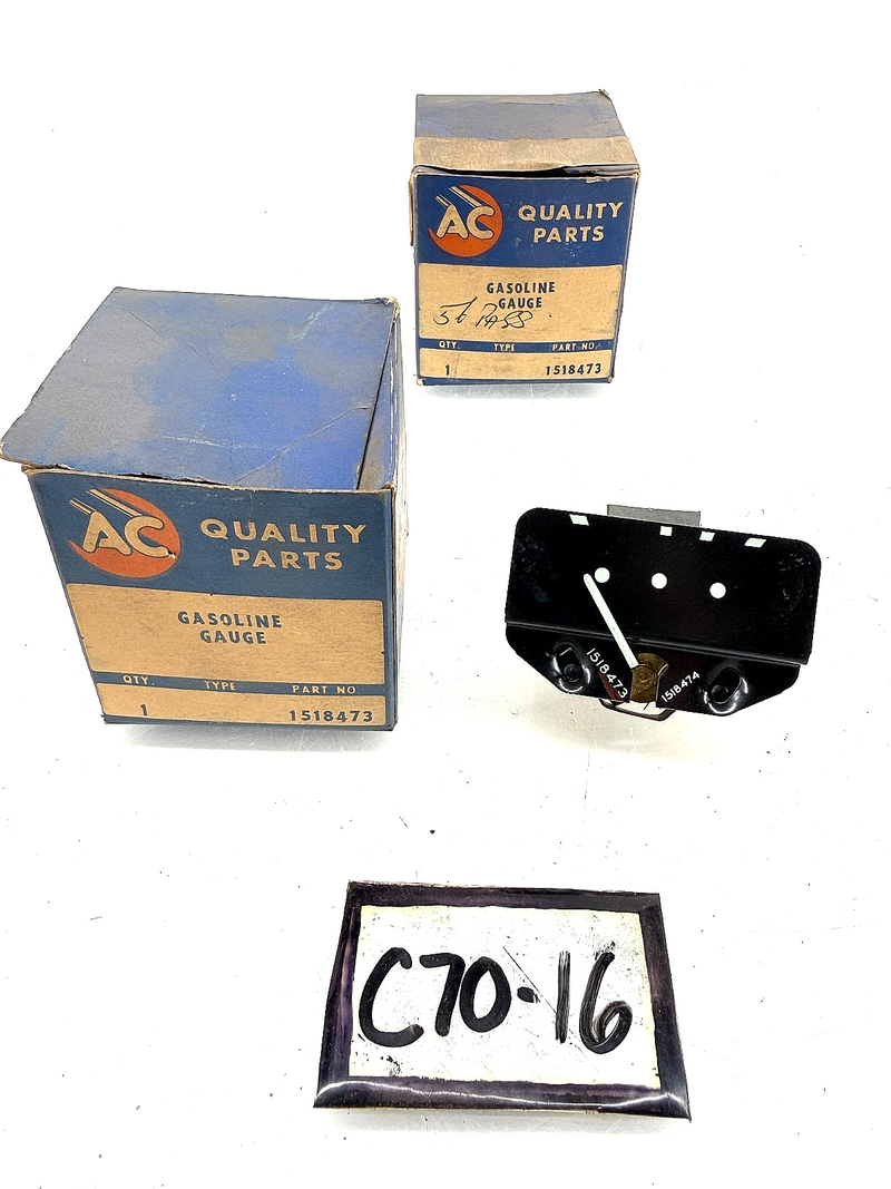 NOS 1956 Chevrolet Belair 210 150 Nomad Gasoline Gauge 1518473 C70-16