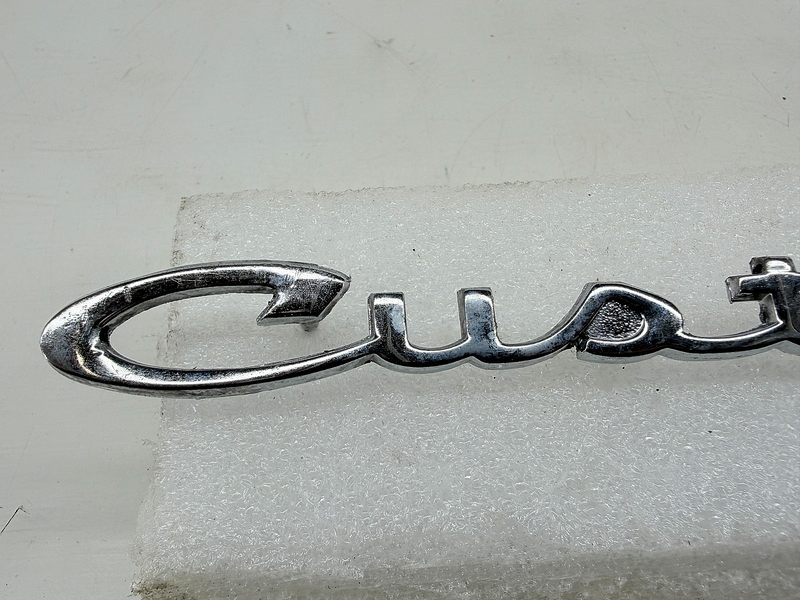 OEM 1961 - 1966 Ford Custom Cab Emblem Script C3TB-9125662-A 1963 E9-109