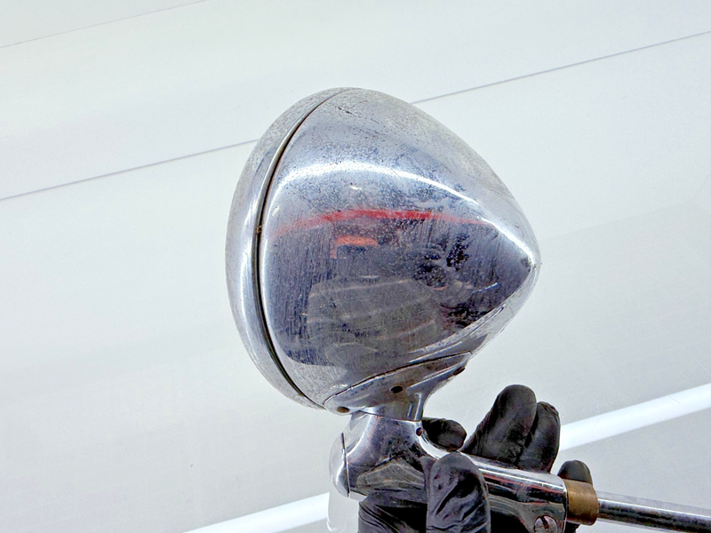 VINTAGE UNITY MODEL S6 SPOTLIGHT SEARCH LIGHT CAR TRUCK LIGHT Chrome Rod C28-30