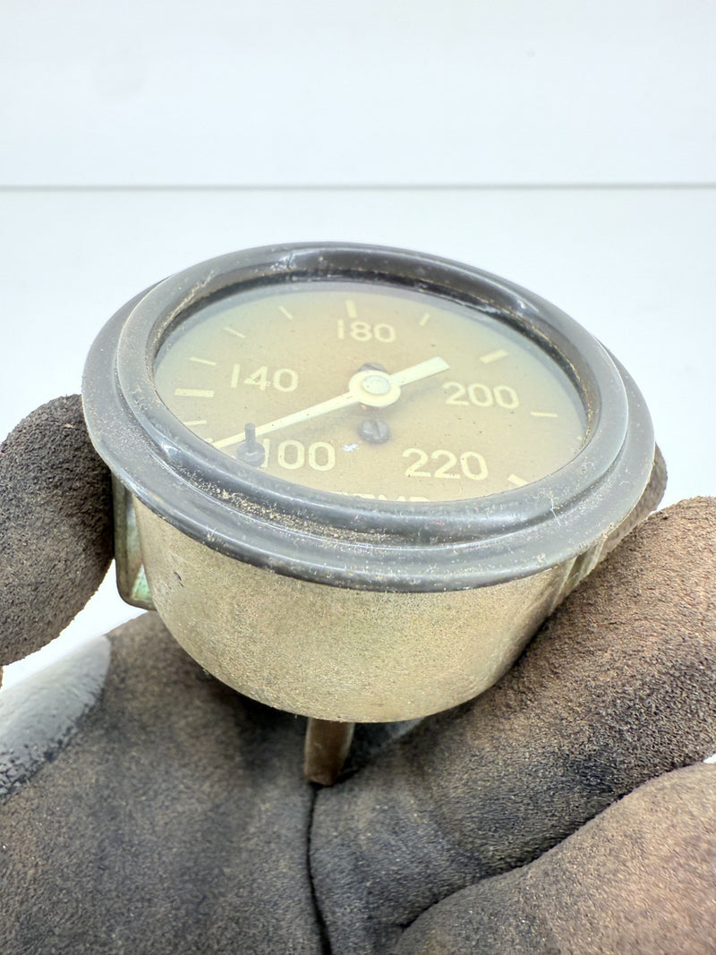 RARE OEM Willys Jeep MB FORD GPW Stewart Warner Temperature Gauge C36-42