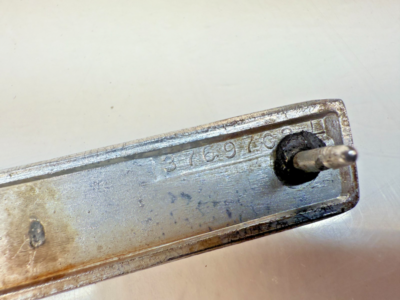 OEM 1960 Chevrolet Impala #3 Left Front Fender Chrome Molding Trim Louver E6-74