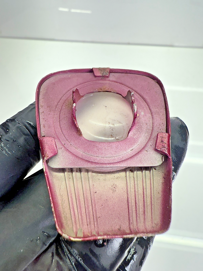 RARE Vintage GLASS Interior Dome Tag Light Car Truck HoT RaT RoD B51-32