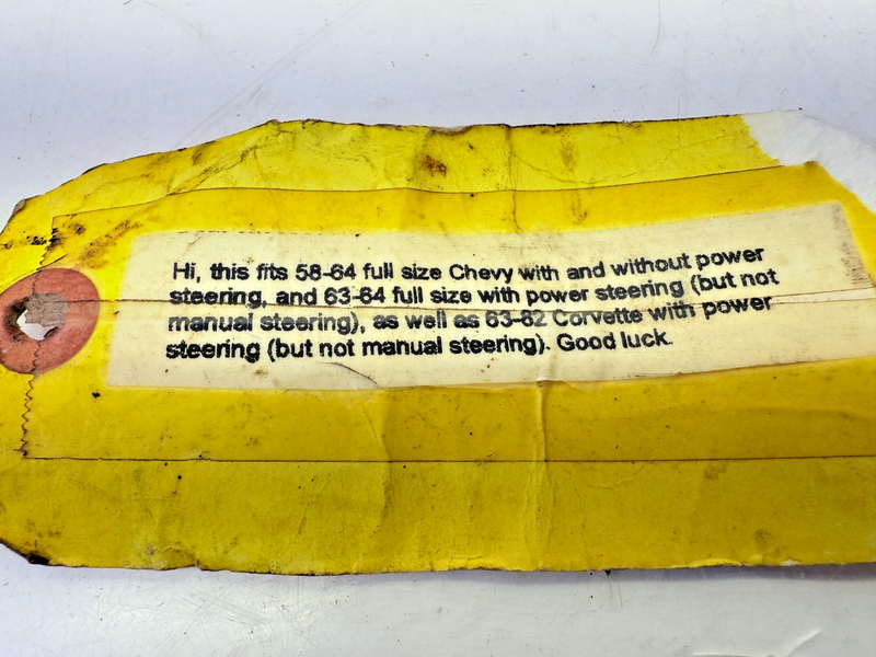 OEM 1963 - 1982 Chevy Corvette Power Steering Pitman Arm GM 3741383 B45-31