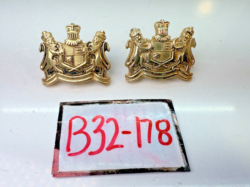OEM PAIR 1969 Mercury Marquis  Emblem C9MB-65517A56-A  FoMoCo 69 B32-178