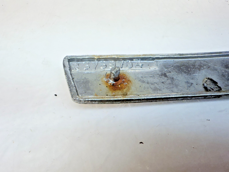 OEM 1960 Chevrolet Impala #4 Right Front Fender Chrome Molding Trim Louver E6-78