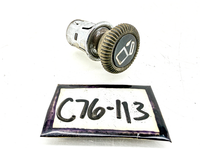 GENUINE 1970 - 1976 Porsche 914 Cigarette Lighter C76-113