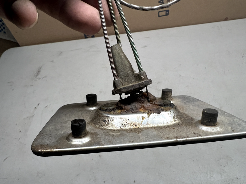 NOS THUNDERBIRD FORD MIRROR & CABLES LH DRIVER OEM 1963-1964 63-64 U1C-B10