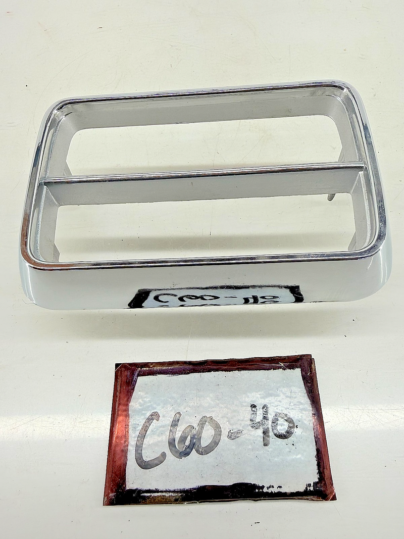NOS 1974 - 1978 Ford Mustang RH Parking Lamp Door Bezel D4ZB-13236-AA C60-40