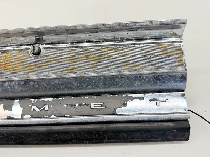 OEM 1964 - 1965 MERCURY COMET GLOVE BOX DOOR CHROME CALIENTE CYCLONE C64-46