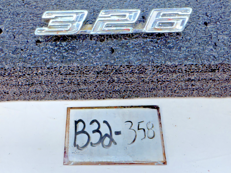 OEM 1967 Pontiac Lemans Firebird Tempest 326 Hood Emblem 9777847 67 B32-358