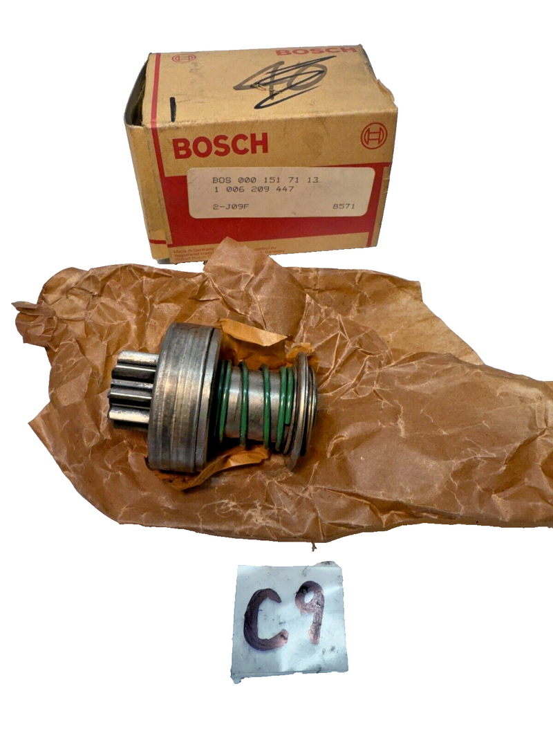 NOS Vintage Genuine Mercedes Starter Bendix 000 151 71 13 C9-1