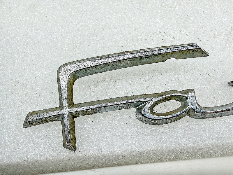 OEM 1968 1969 FORD FALCON SCRIPT EMBLEM C8DB-62291B62-A E10-16