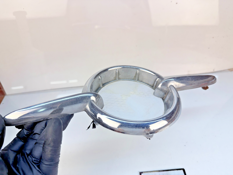 OEM 1955 Oldsmobile Fiesta 88 98 GM Chrome Hood Emblem Ornament 566353 B64-15