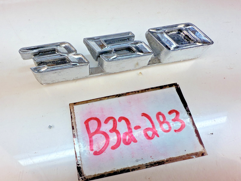 1969 - 1972 Pontiac Lemans 350 Rocker Panel Emblem 9791370 LH B32-283