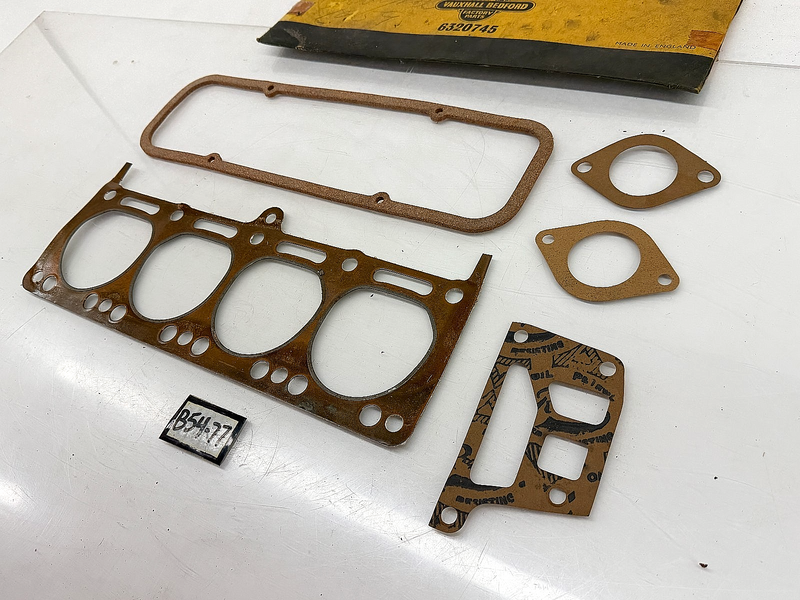 NOS 1957 - 1963 Vauxhall Bedford Engine Gasket Set 6320745 B54-77