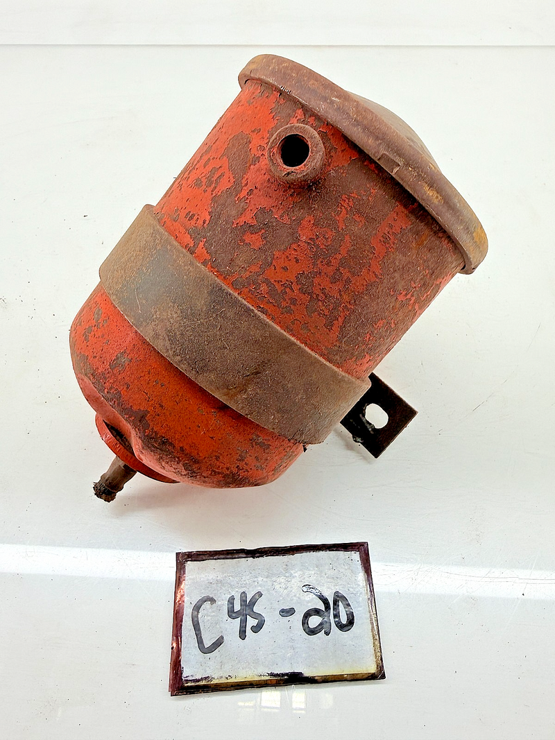Original Jeep Willys Filter Oil Filter Canister & Bracket Rat Rod MB C45-20