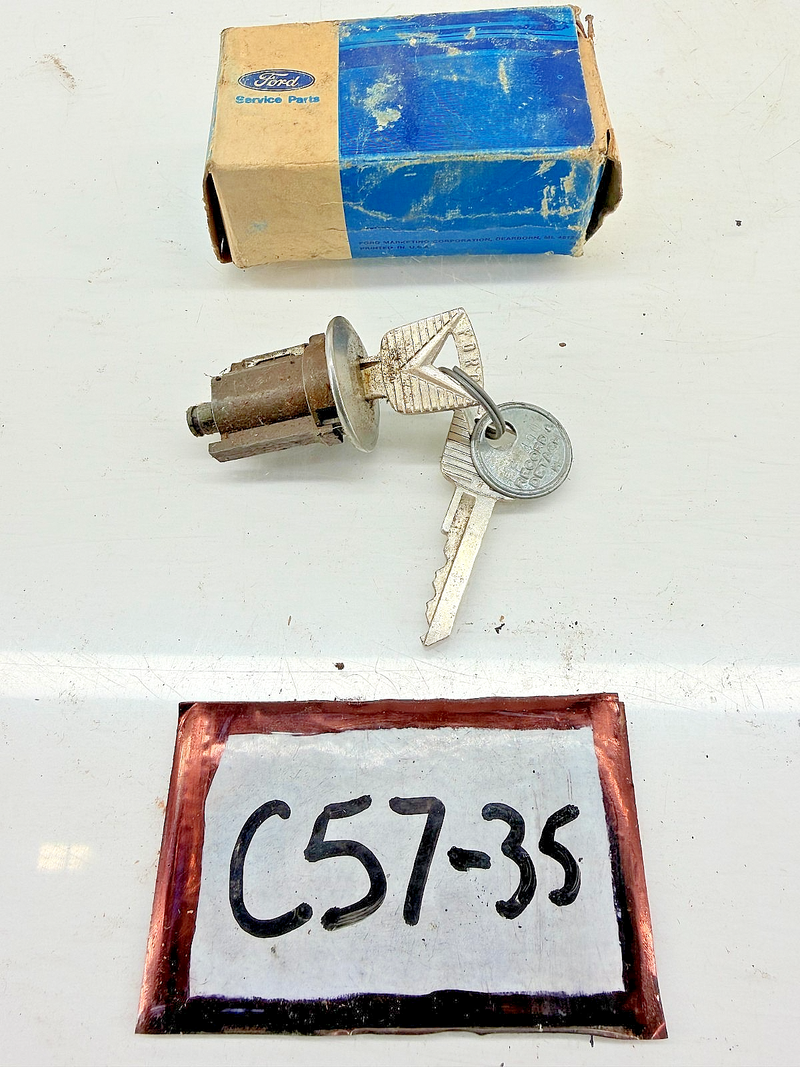 NOS 1963 - 1967 Ford Galaxie Bronco Door Lock Assembly C3AZ-6221984A 1966 C57-35