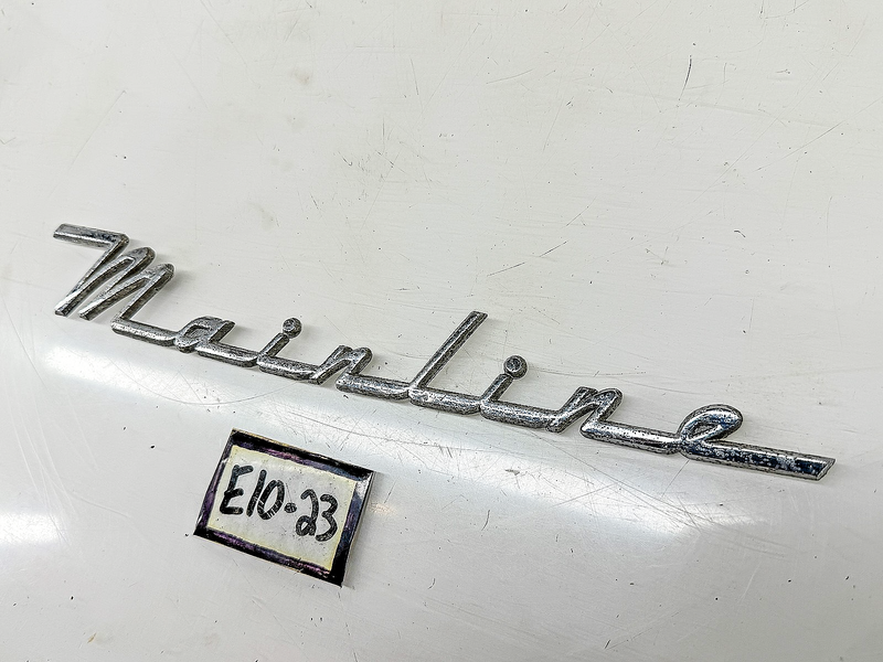 Vintage 1952 1953 1954 1955 1956 FORD MAINLINE SCRIPT EMBLEM BM-16098-D E10-23