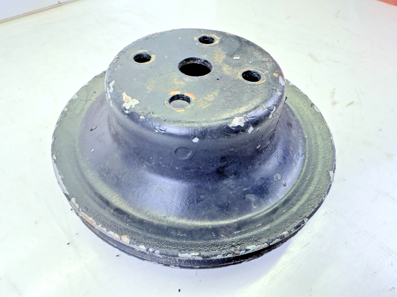 1969 1970 CAMARO CHEVELLE IMPALA 396 427 AC WATER PUMP PULLEY 2 GROOVE B45-35