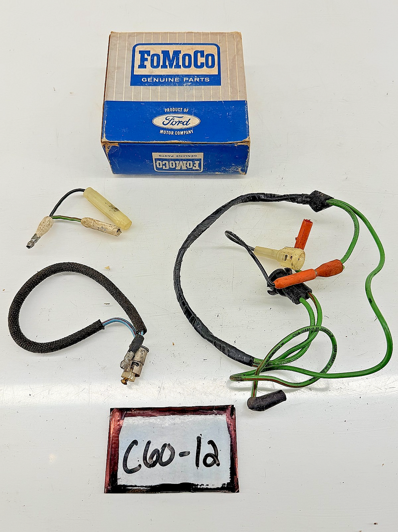NOS 1967 MERCURY COMET CYCLONE BRAKE WARNING INDICATOR C7GY-15A852-A C60-12