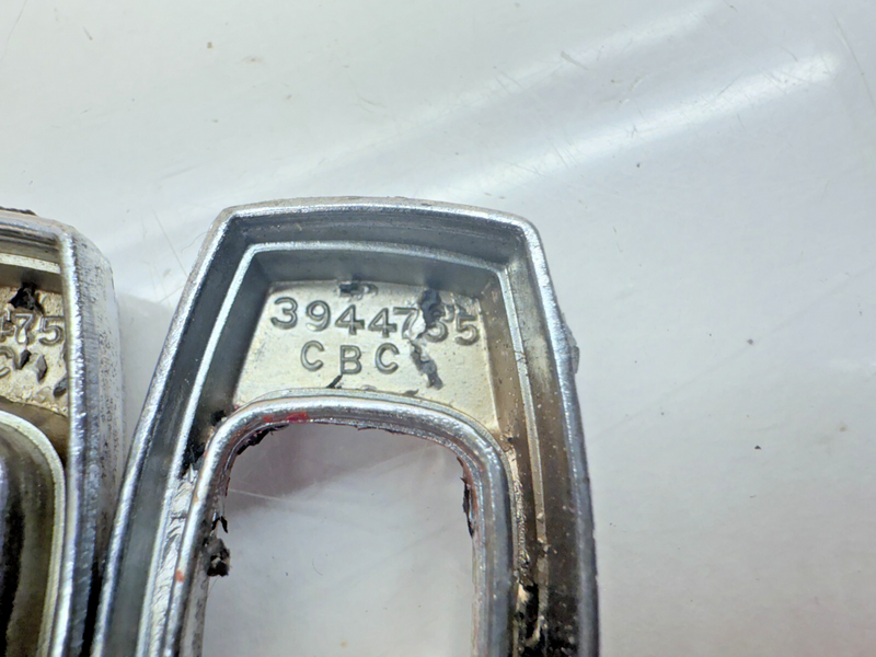 OEM 1969 - 1972 Chevy Pickup CST/10 Fender Emblem Truck Badge Trim B32-316