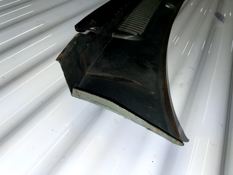 OEM 1965 Chevy Impala SS Hardtop Windshield Wiper Cowl Vent Panel 65 66 U5B-9
