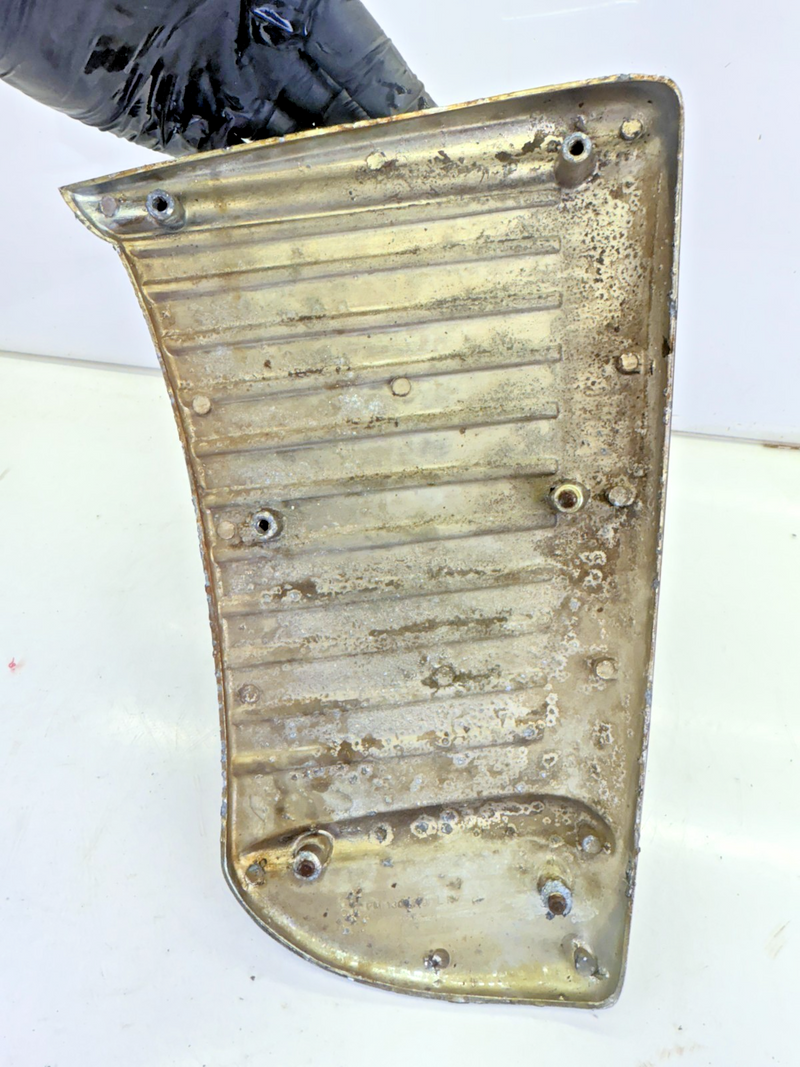 OEM 1949 MOPAR Chrysler LH Rear Fender Stone Shield Trim 50 Guard 1301519 B55-19
