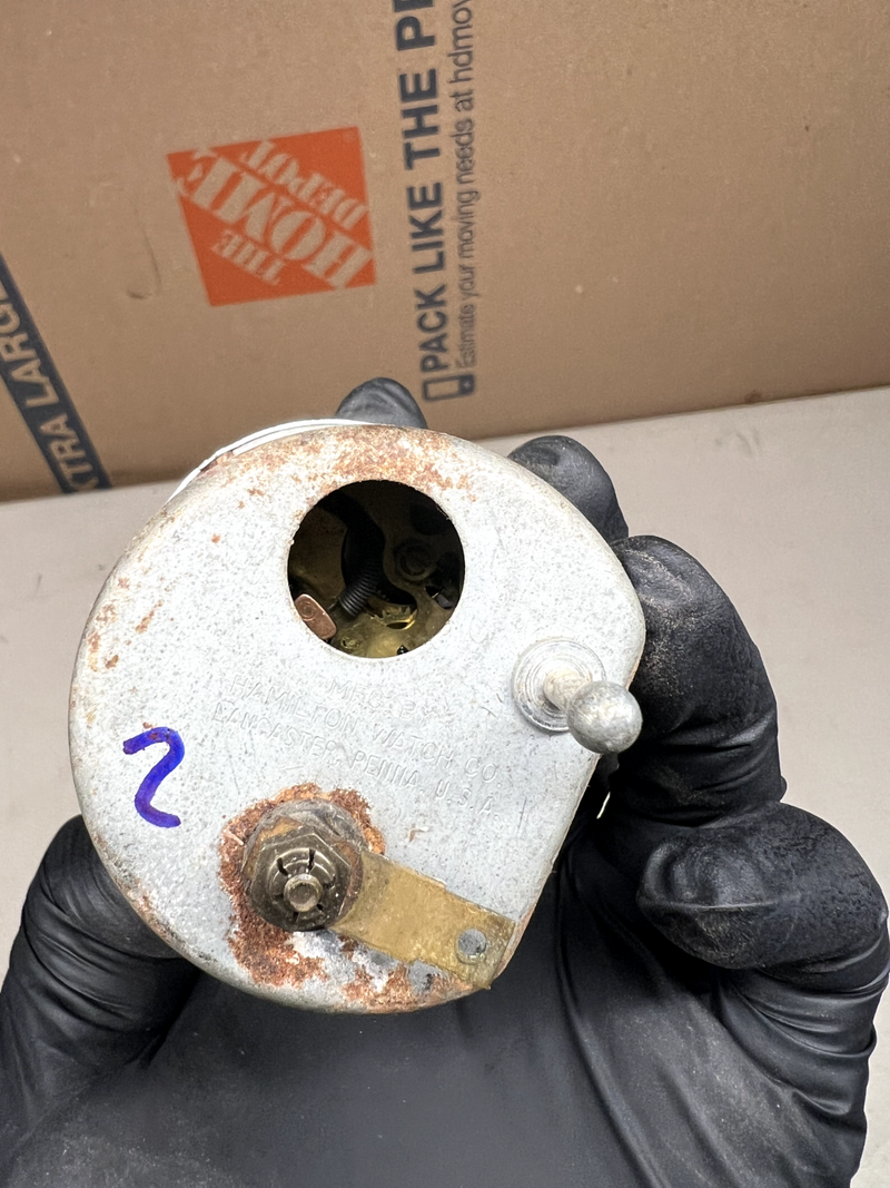 OEM 1962 Chevrolet Impala Bel Air Biscayne Chrome Clock Gauge Cluster 62 B21-2