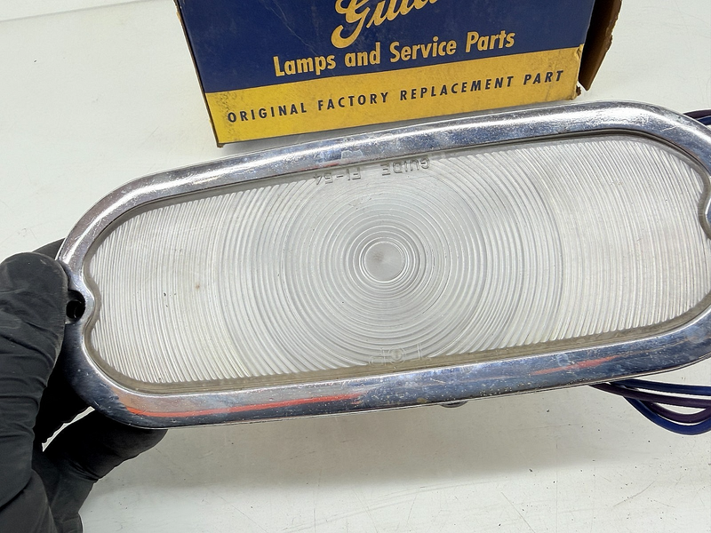 NOS 1954 Chevy Belair 210 150 PAIR Parking Light Lamp Assembly GUIDE FI-54 C73-3