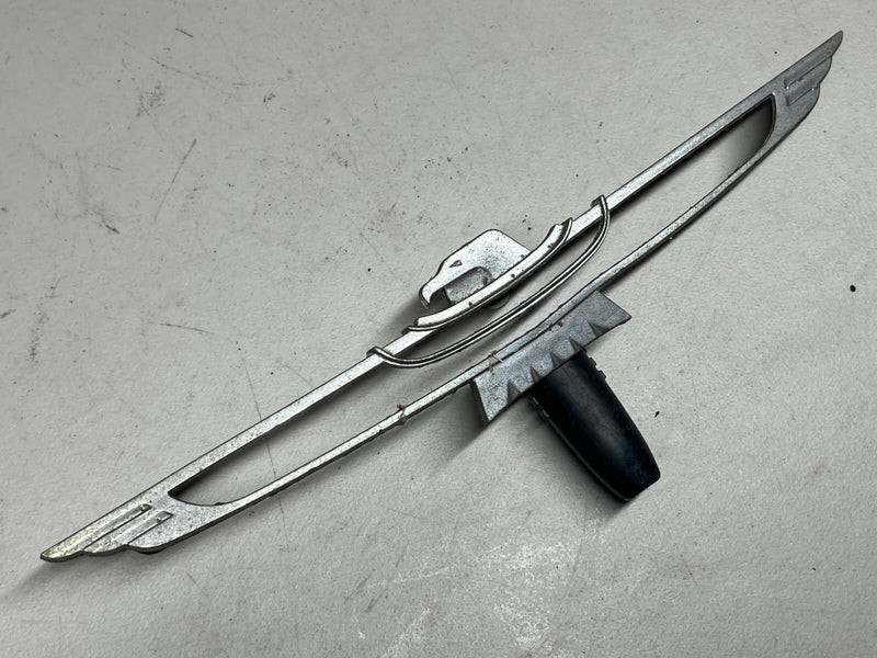 1961- 62 Ford Thunderbird / Chrome Hood Emblem Original C1SB-16644-A U1A-B3-2