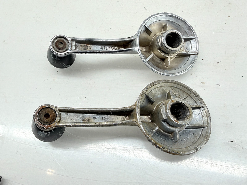OEM 1955 - 1962 Chevrolet Corvette BelAir Window Crank Handles 4151869 C67-93