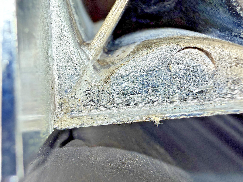 OEM 1962 Ford Falcon Rear Luggage Roof Rack End Bracket C2DB-5955140-A C63-35