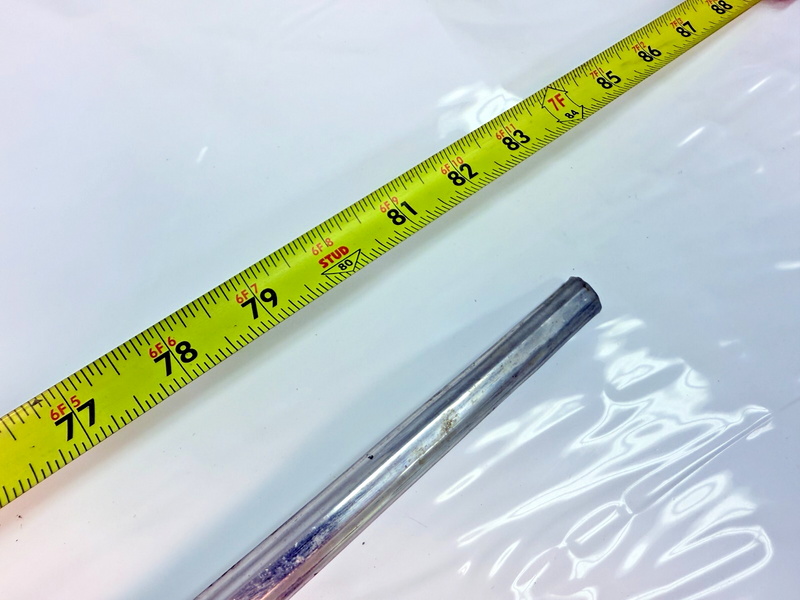 OEM 1960 IMPALA CONVERTIBLE 2 DOOR Quarter PAINT DIVIDER TRIM MOULDING LH S1-50